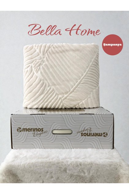 Elegans Embossed Single Blanket - Original Boxed - 160X220 cm - New Colors and Patterns