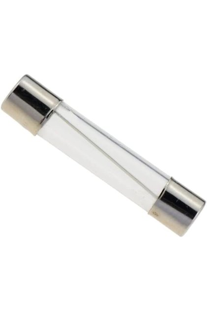 Glass Fuse 5-Pcs Fast blow -250 V Electrical Glass Tube Fuses (6x30, 2A)