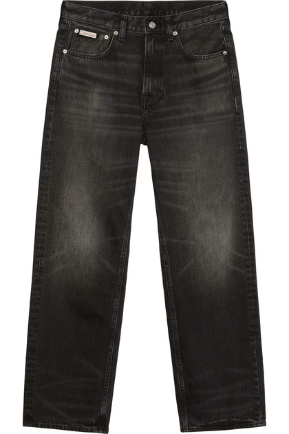 90S STRAIGHT KLEIN BLACK JEAN Erkek Siyah Kot Pantolon