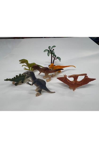 Plastik Oyuncak Dinozor Seti Dinozorlar 7 Parça Dinazor Hayvan Figürü