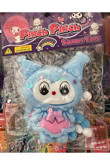 GLOW ACCESSORIES BAE Mavi Kuromi Sukuşi 10 Cm Oyuncak Slime