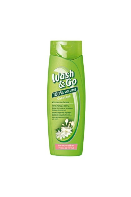 Șampon Wash&Go pentru păr normal cu extract de iasomie, 180 ml