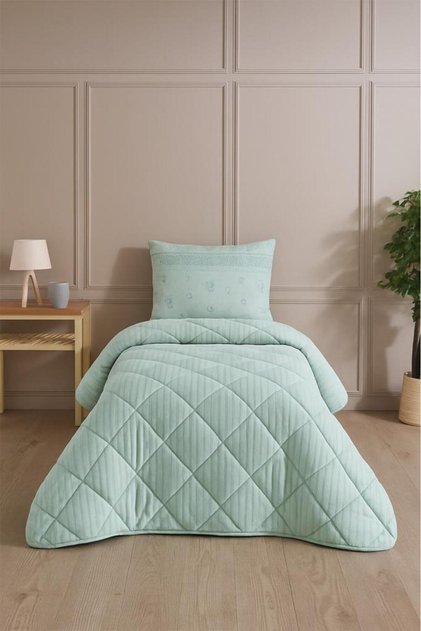 Wellsoft Jacquard Sleeping Set 3 Pieces Single Size Mint