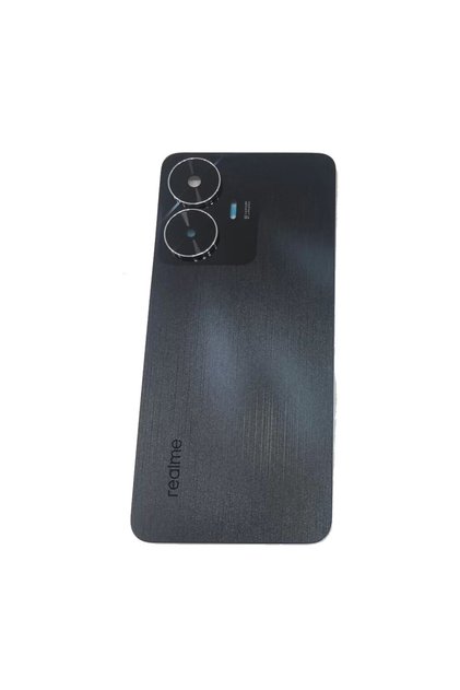 Realme C55 Siyah Arka Pil Kapağı Batarya Kapağı Yedek Parça