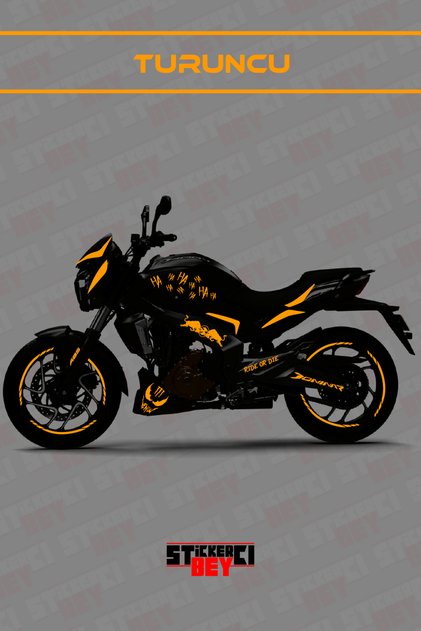 Dominar 400-250 Full Body Motorcycle Decal Sticker Covering Set (Foil Cut)