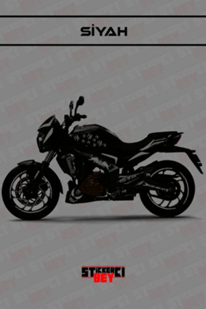 Dominar Sticker STİCKERCI BEY DOMİNAR 400-250 FULL BODY MOTOR ARMA STİCKER KAPLAMA SETİ ...