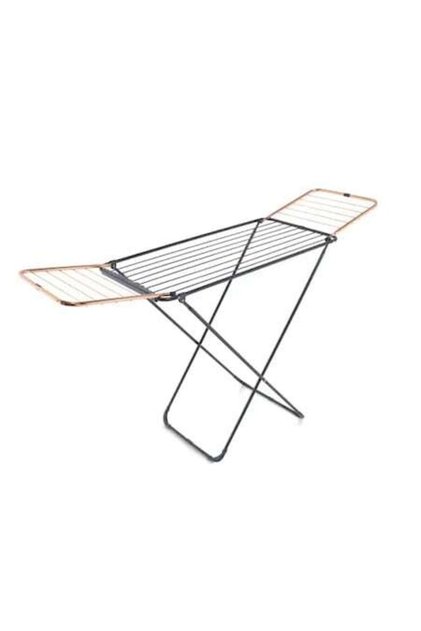 Suport de uscare Exclusive pentru haine, negru/bronz - suprafață de uscare de 17,5 m²