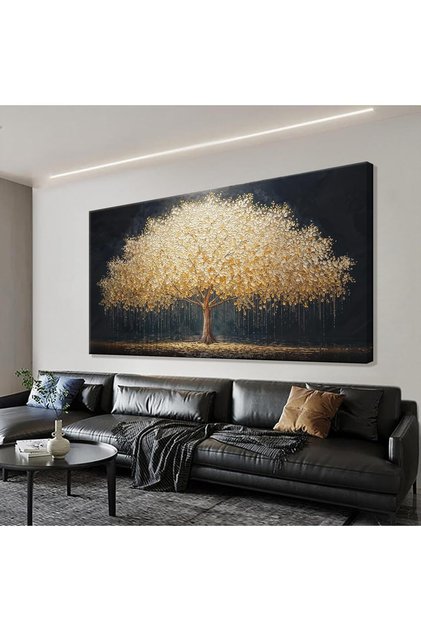 Vintage-Style Minimalist Canvas Artwork 60x120cm – Personalized Framed Decor