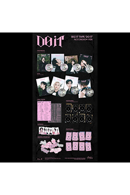 ikollect Stray Kids - SKZ IT TAPE [DO IT] ACCORDION Ver. (BANG