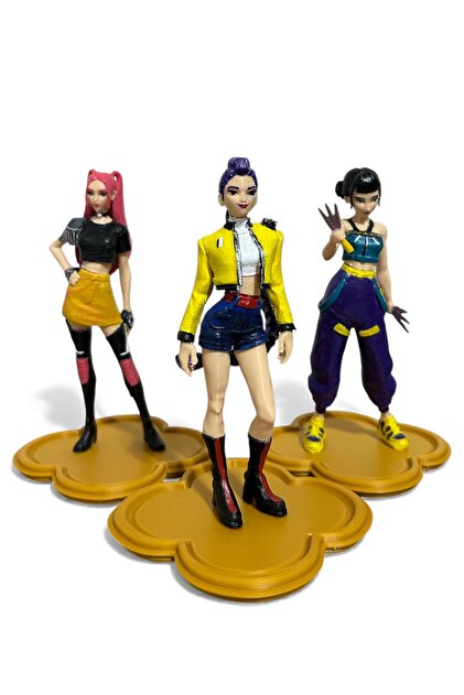 OEMPLUS Premium High-Detaylı K Pop Demon Hunters Huntrix Tarzı – 3