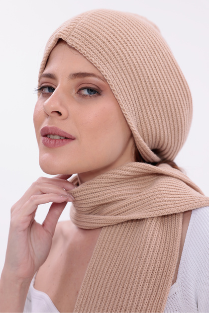 Women's Balaclava Hooded Soft Scarf Shawl Winter
