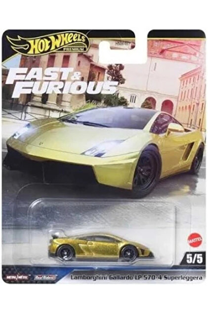HOT WHEELS Premium Fast & Furious Lamborghini Gallardo LP 570-4