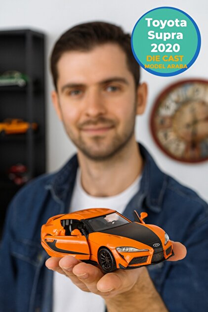 TOYFEST Uzak Doğu Serisi Toyota Supra 2020 Açılır Kapılar Die Cast