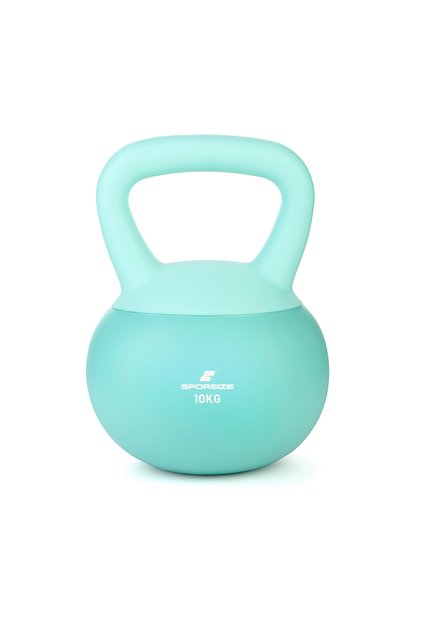 Soft Kettlebell 10 kg – Evde Spor Aleti – Crossfit & Fitness Ağırlık – Kaymaz Kaplama