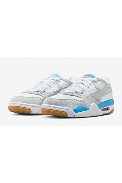 Nike Air Jordan 4 RM beyaz mavi spor basketbol ayakkabı FQ7938-104