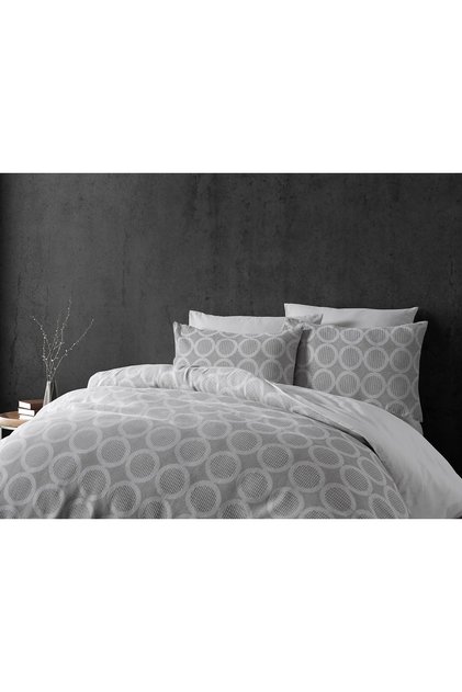 Patterned Oryena Duvet Cover Set Double