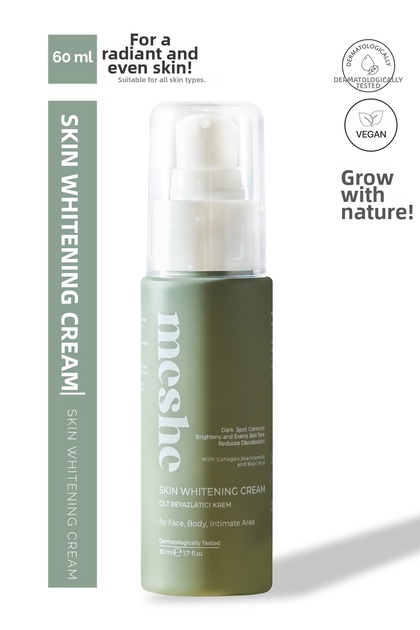 Meshe 60 ml Glutathione Whitening Blemish - Niacinamide & Kojic Acid Cream Collagen