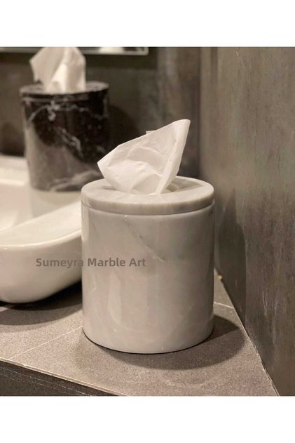 Marble Tissue Box - Marble Tissue Holder