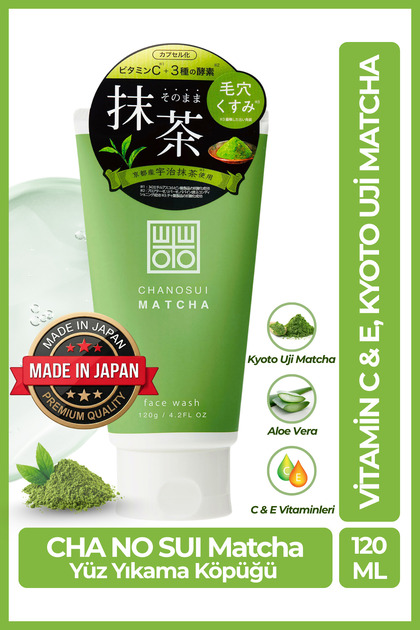 Cosmetex Roland ChaNoSui Japon Matcha Özlü Akne ve Gözenek