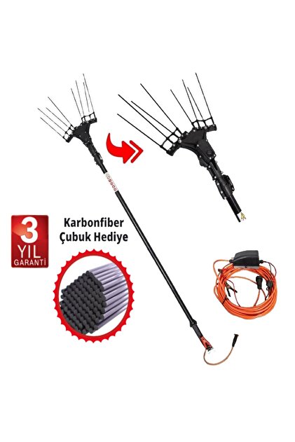 Backer Devir Ayarlı Zeytin Hasat Makinası 750 Watt - Fiyatı, Yorumları