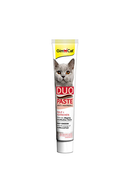 Gimcat Duo Paste Anti-Hairball Tavuklu Malt Kedi Macunu 50gr