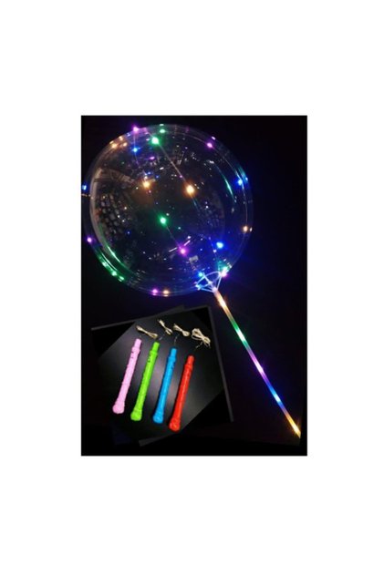 Balon LED pentru petrecere, 50 cm, multicolor, PPQT9915