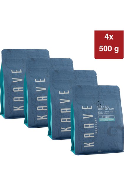 Breakfast Blend Filter Coffee 500 Gr*4-Piece Introduction Pack