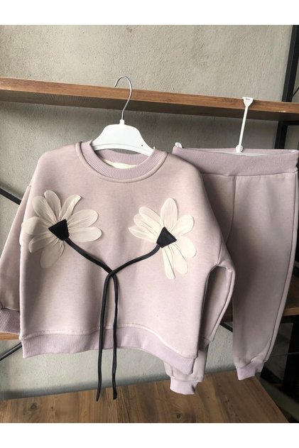 3İp Ş Fleece-Lined Double Set