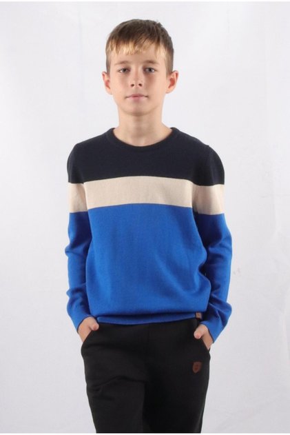 CYCLING COLLAR CHILDREN'S KNITWEAR SWEATER (C23-7101)