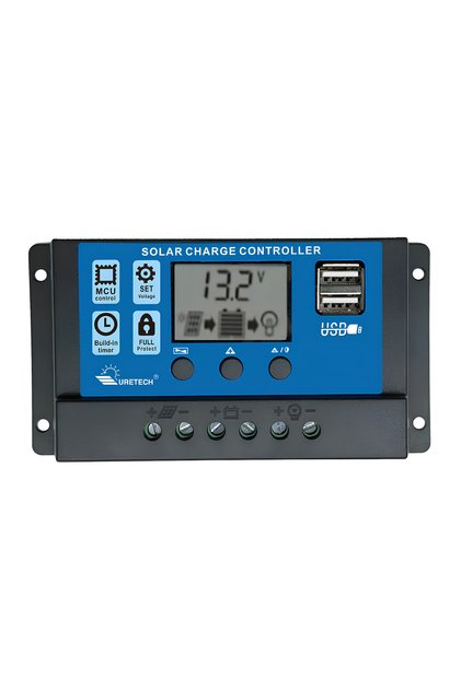 10 Amper 12/24 Volt Solar Şarj Kontrol Cihazı / Regülatör