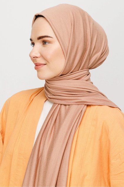 Hijab Hijab Combed Shawl Nude