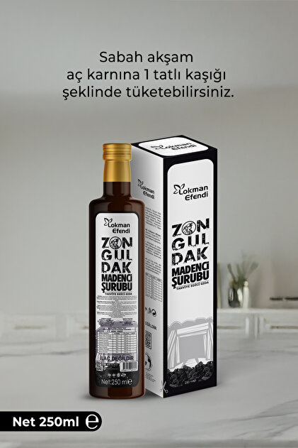 Lokman Efendi Zonguldak Madenci Şurubu 250 ml - Fiyatı, Yorumları