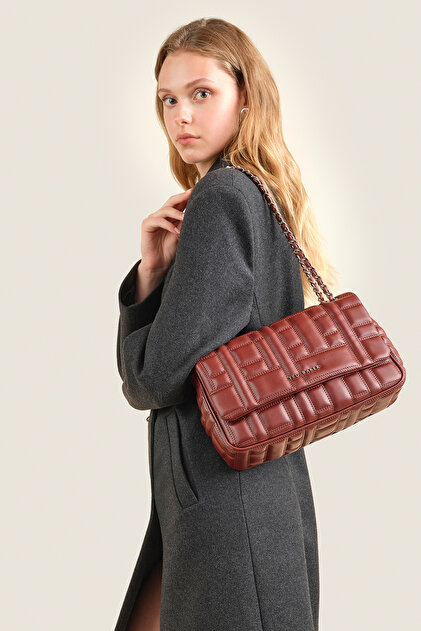 Ted Baker Bordo Kadın Omuz Çantası 2289 - Fiyatı, Yorumları