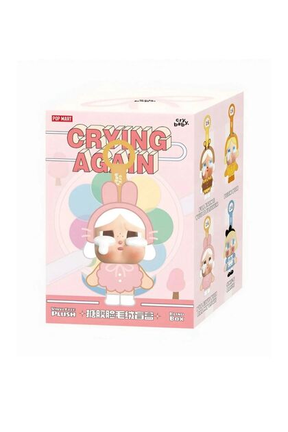 fatwell CRY BABY Crying Again Series- Vinyl Face Plush Blind Box
