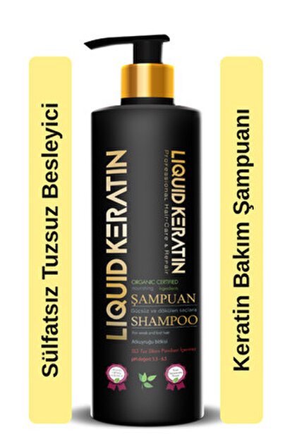 Liquid Keratin Kuru Mat Sert Kabaran Saçlara - Tuzsuz Malibu