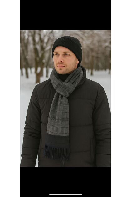 Men's Scarf, Winter Men's Scarf, Suit Scarf, Gift for Men
