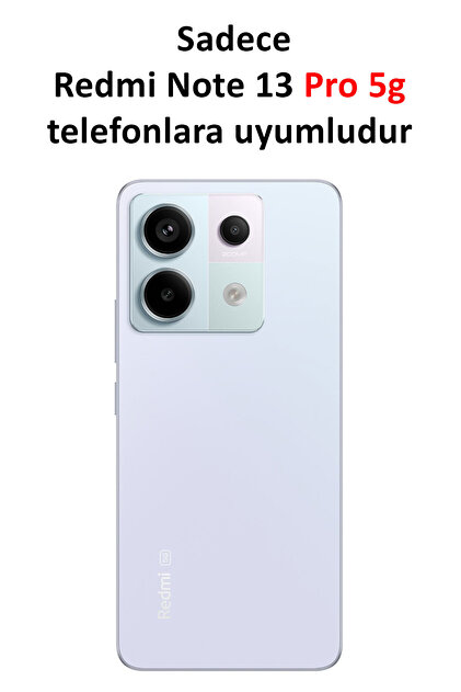 CEPSTOK Xiaomi Redmi Note 13 Pro 5g Kırılmaz Cam 5d Tam Kaplayan