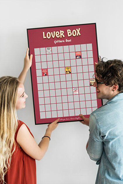 Zigzag Lover Box Çiftlere Özel | Partnerinle Yapılacak 100