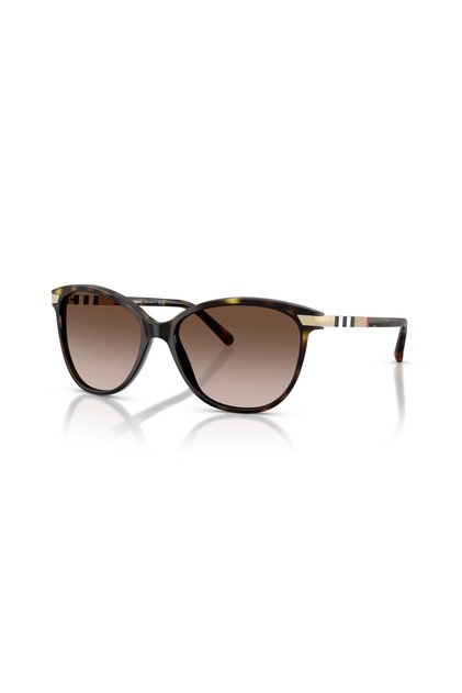 Woman CAT EYE Sunglasses - BE 4216 - lens size:57mm - DARK HAVANA