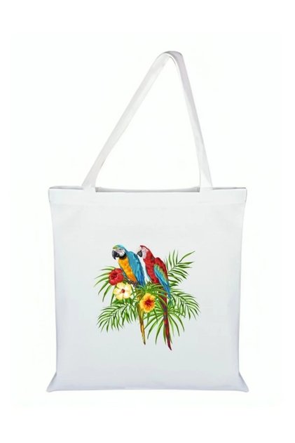 Parrot Printed Cloth Bag - Parrot Bag