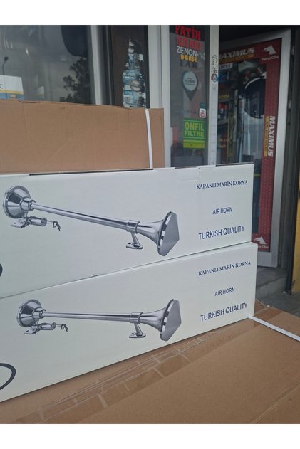 Marına korna krom 2 adet 24v buyuk bobinli