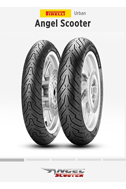 Pirelli Angel Scooter 110/70-14 56s Tl Rf. Ve 130/70-13 63p Tl Rf