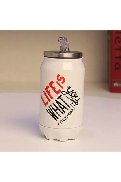 Hediyeji White Color Sports Thermos