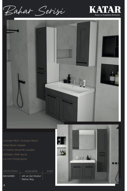 Banyo Dolabı fabrika satış mağazası Katar Yapı