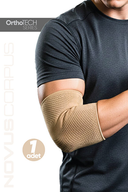 Ortopedik Spor Dirseklik Unisex Elbow Sleeve Spor Antrenman Destek Koşu Gym Fitness Dirseklik -1Adet