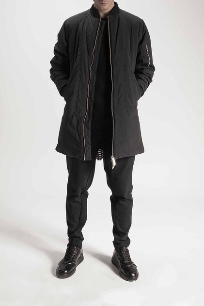 Holymoly Waterproof Bomber Jacket siyah
