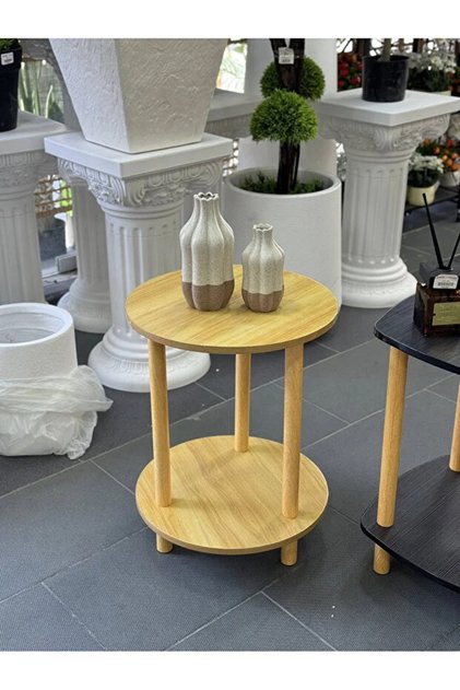 Modern, simple, two-tiered coffee table with a waterproof surface CO-101