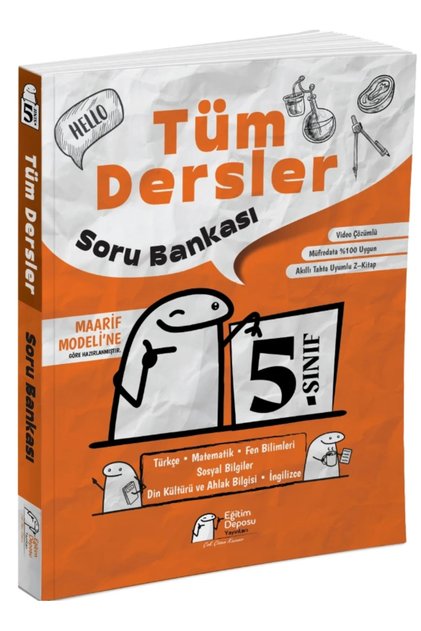 Eğitim Deposu 5. Sınıf Tüm Dersler Soru Bankası