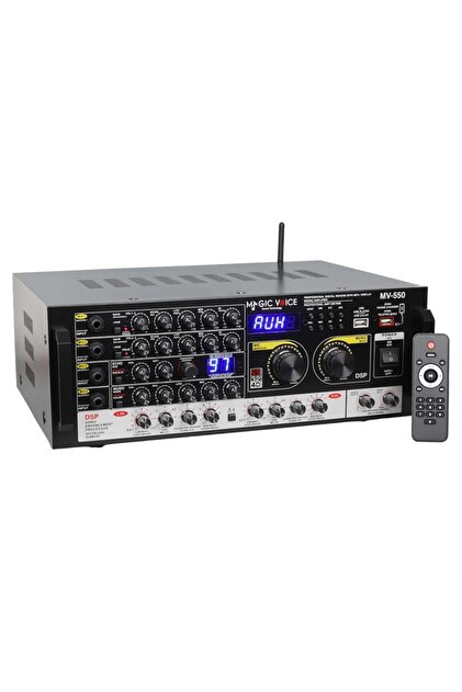 Genel Markalar Magicvoice MV-550 2X100w USB/SD/Bluetooth 4
