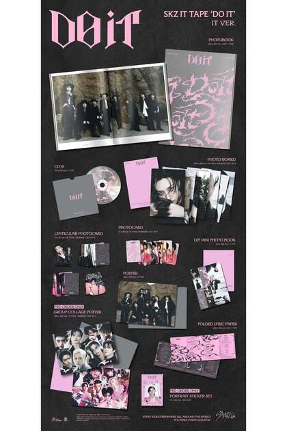 tays store Stray Kids - SKZ IT TAPE [DO IT] IT Ver. ALBUM - Fiyatı